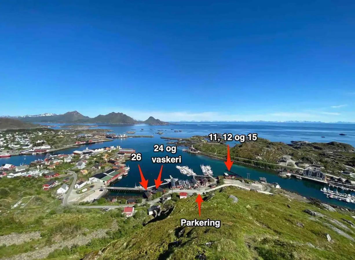 Real Fisherman'S Cabins In Ballstad, Lofoten Exterior photo